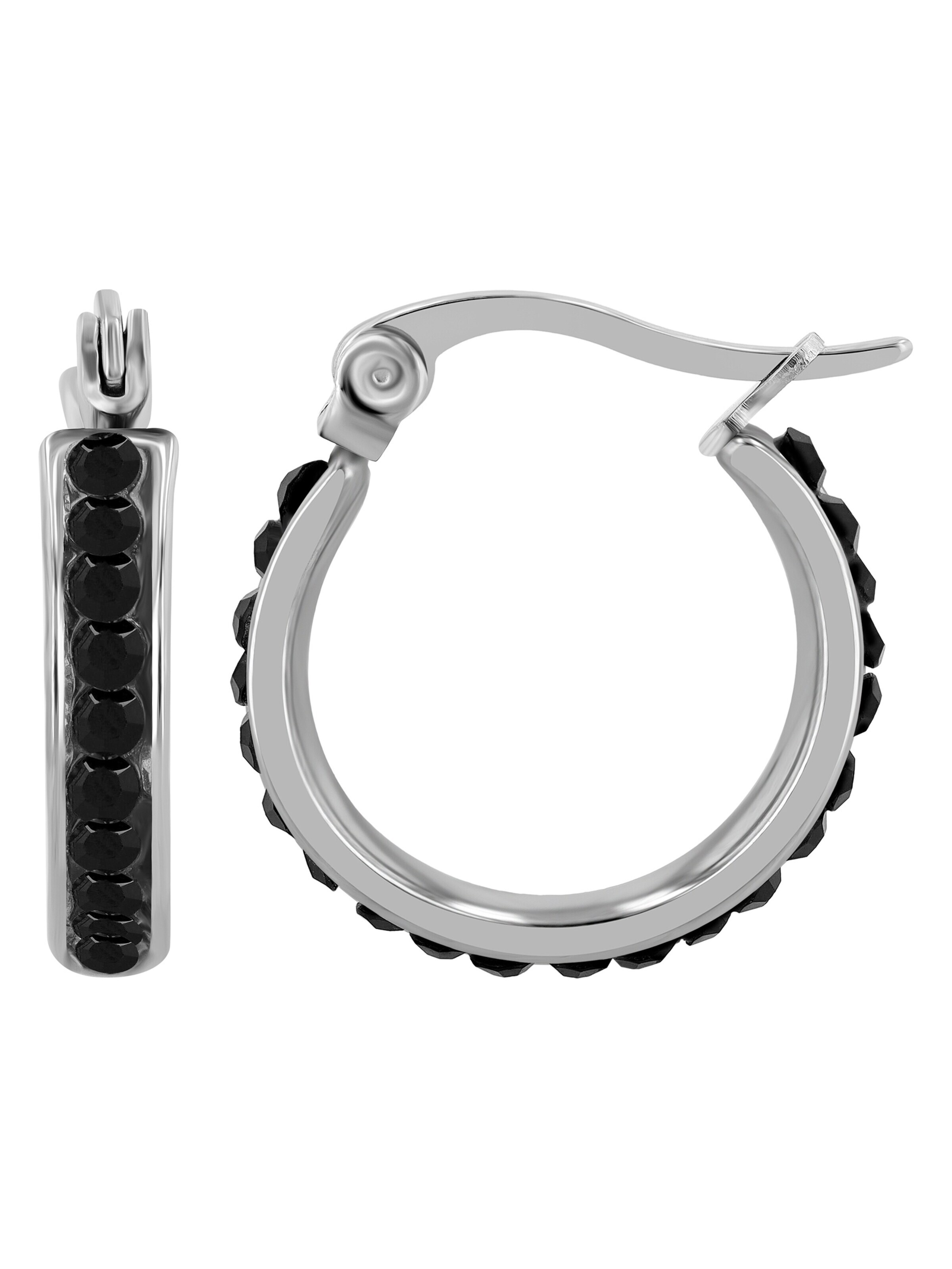 Akzent Earrings 'Sharon, langlebig' in Silver: front