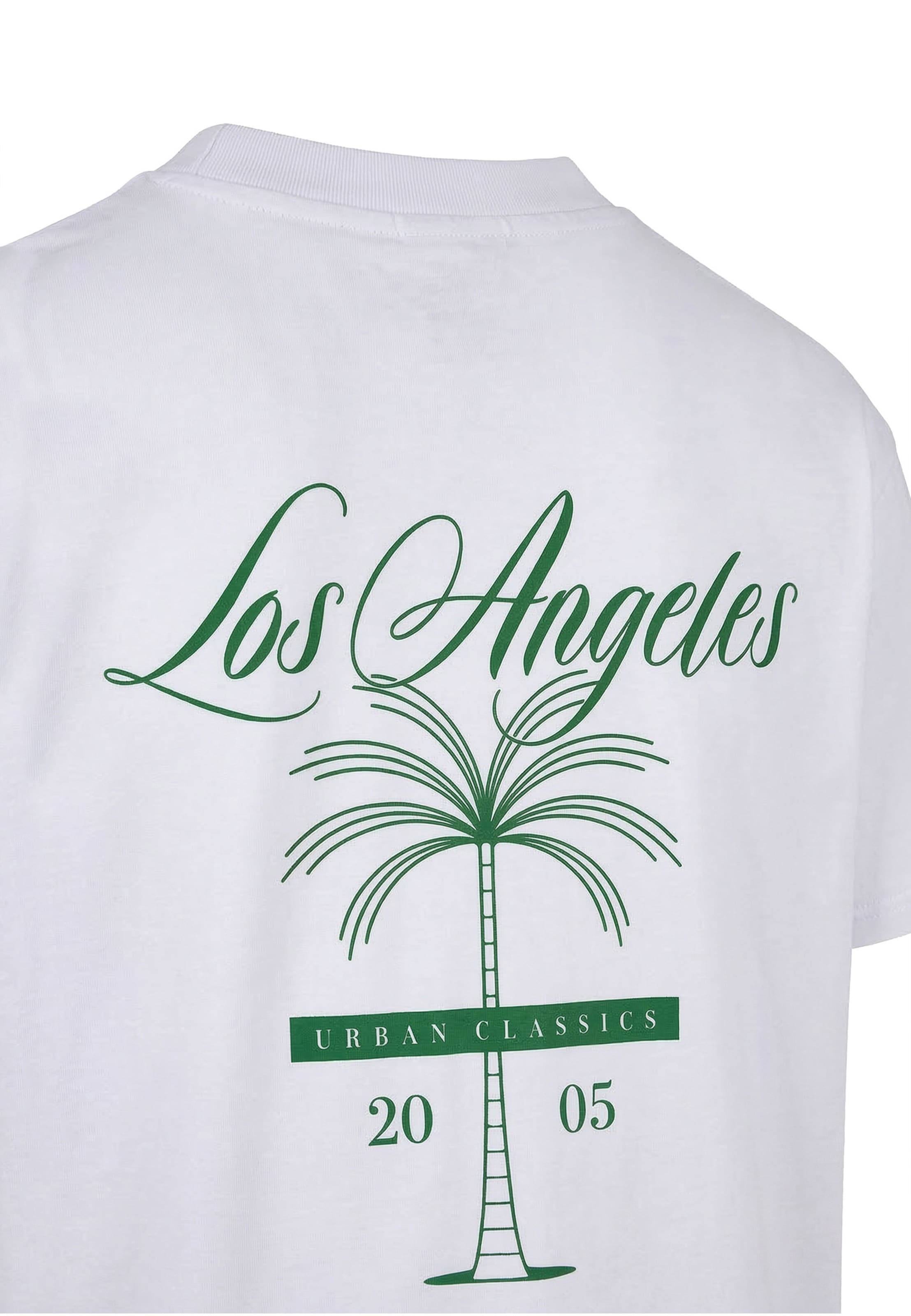 Maglietta 'Palm' di Urban Classics in bianco