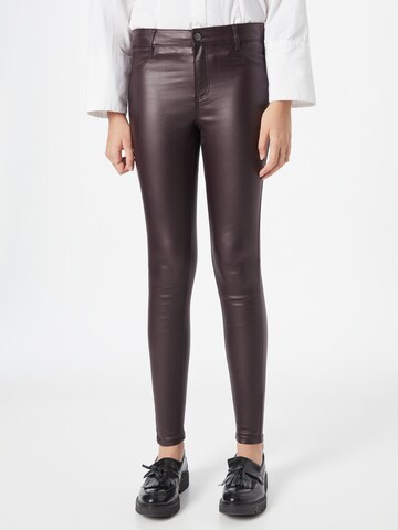 Dorothy Perkins Skinny Jeans 'Frankie' in Lila: predná strana