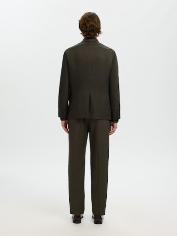 Coupe regular Veste de costume SELECTED en vert
