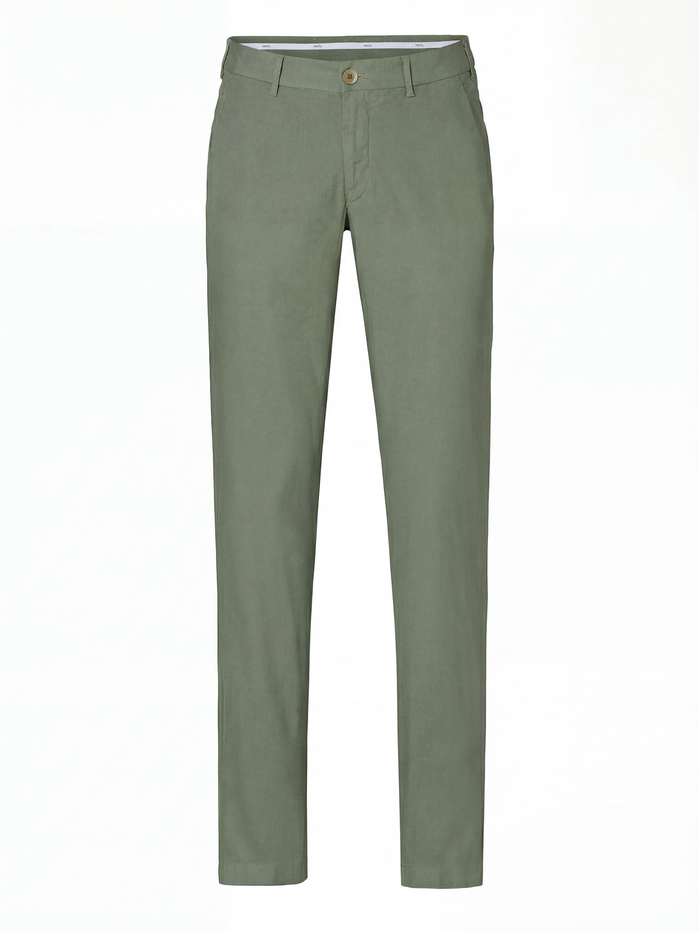 Hiltl Chinohose 'Taura - Summer Popeline'‌‌‌‌‌‌‌‌‌ in Grün: Vorderseite