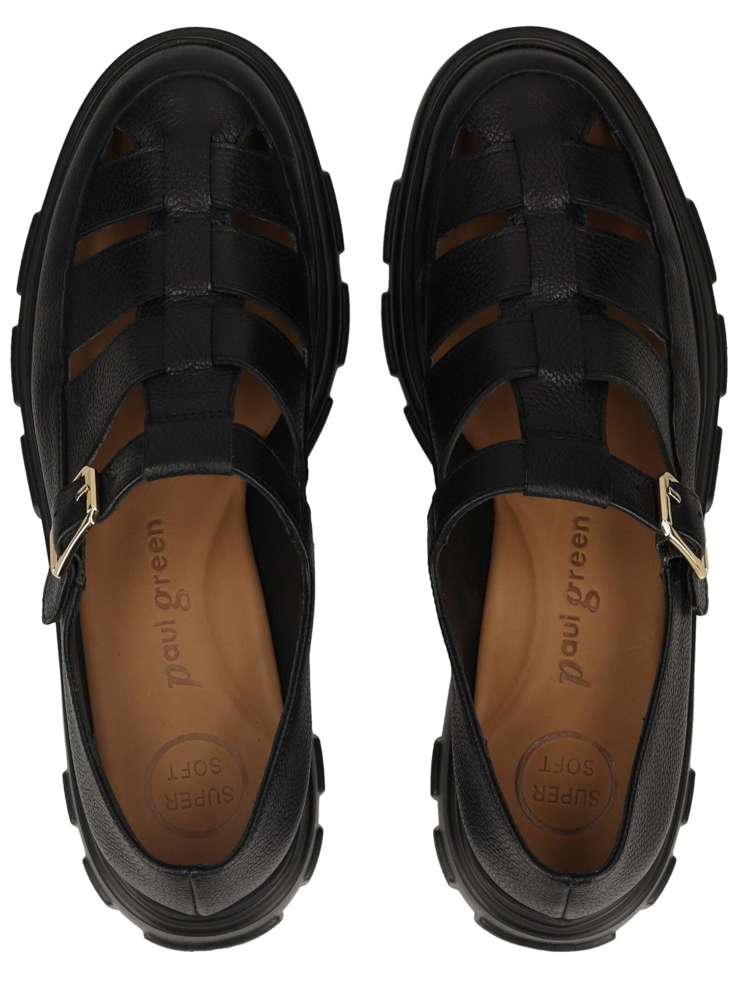 Sandalo di Paul Green in nero