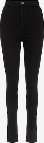 PIECES Skinny Jeans in Black: front