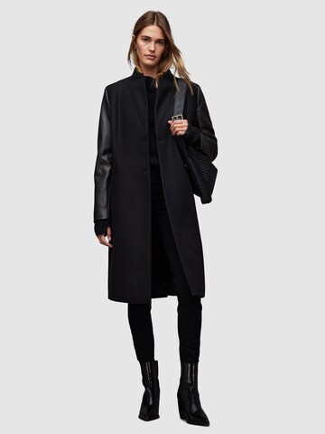 AllSaints Between-seasons coat 'SIDNEY LEA' in Black