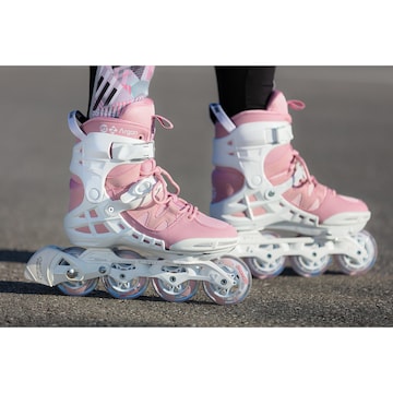 POWERSLIDE Inline-Skates 'Argon Rose 80' in Pink: Vorderseite