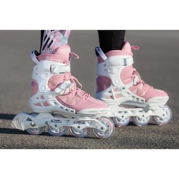 POWERSLIDE Inline and Roller Skates 'Argon Rose 80' in Pink: front