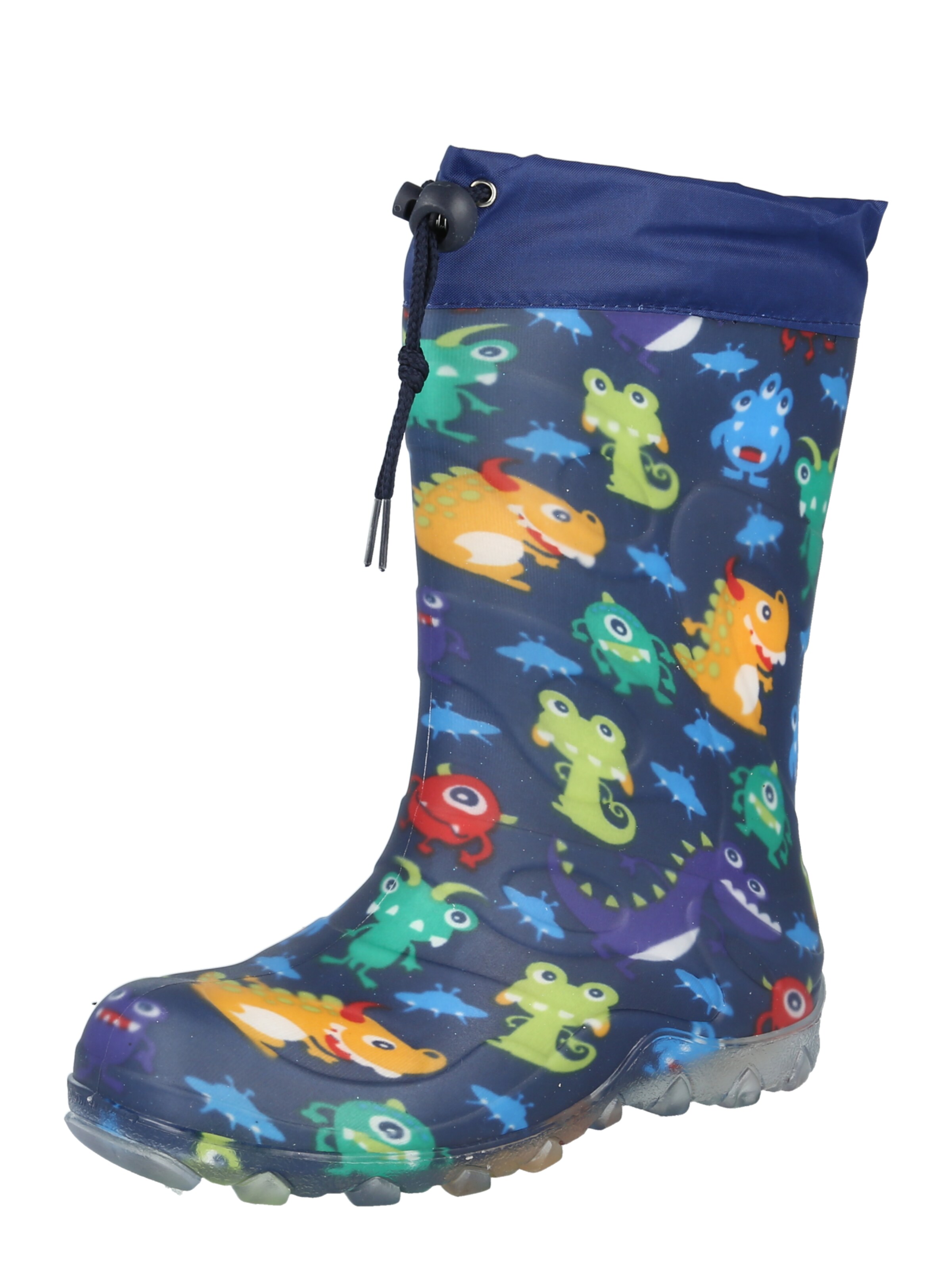 Cizme de cauciuc de la BECK pe albastru: față