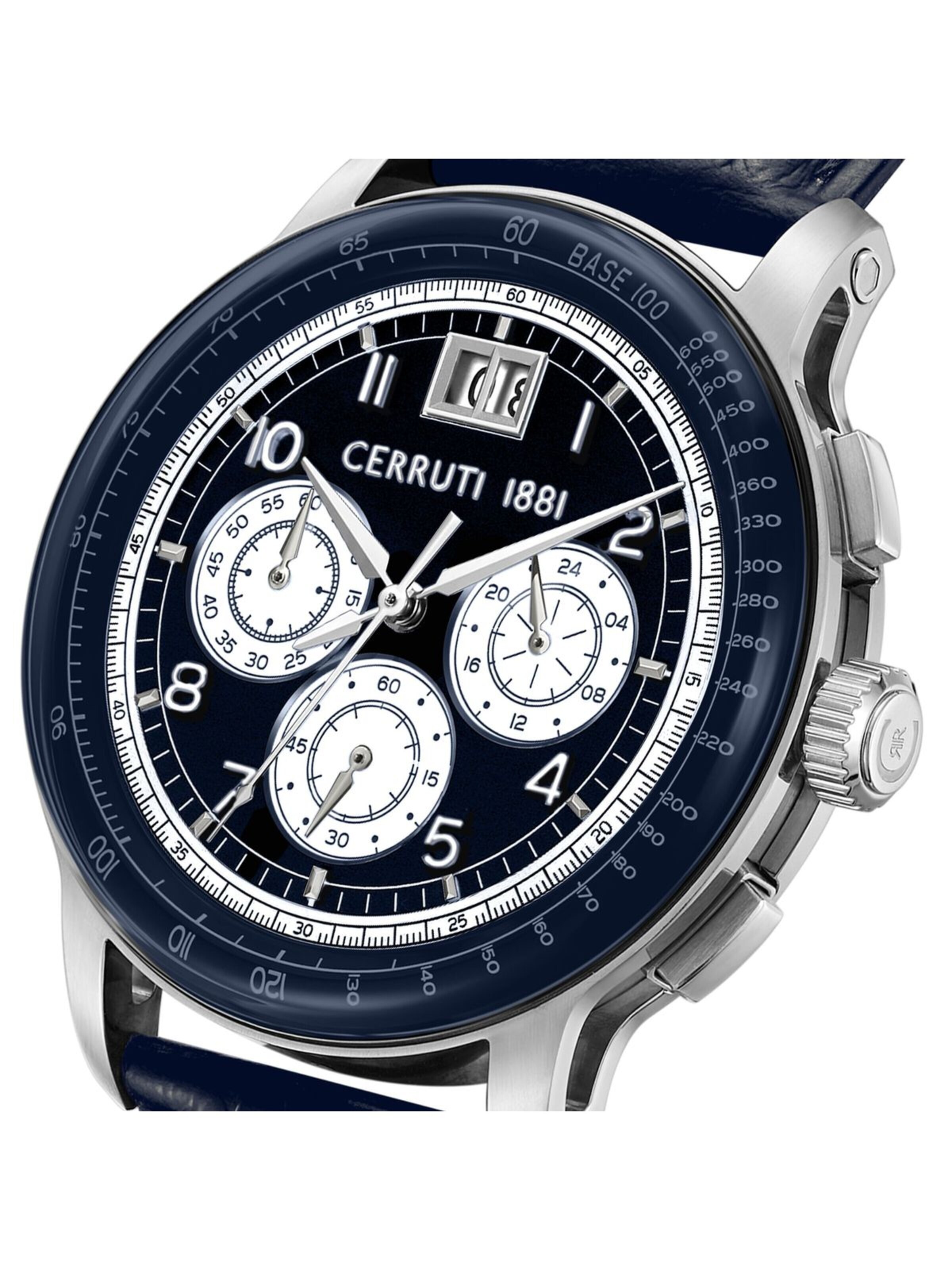 Montre à affichage analogique CERRUTI 1881 en bleu