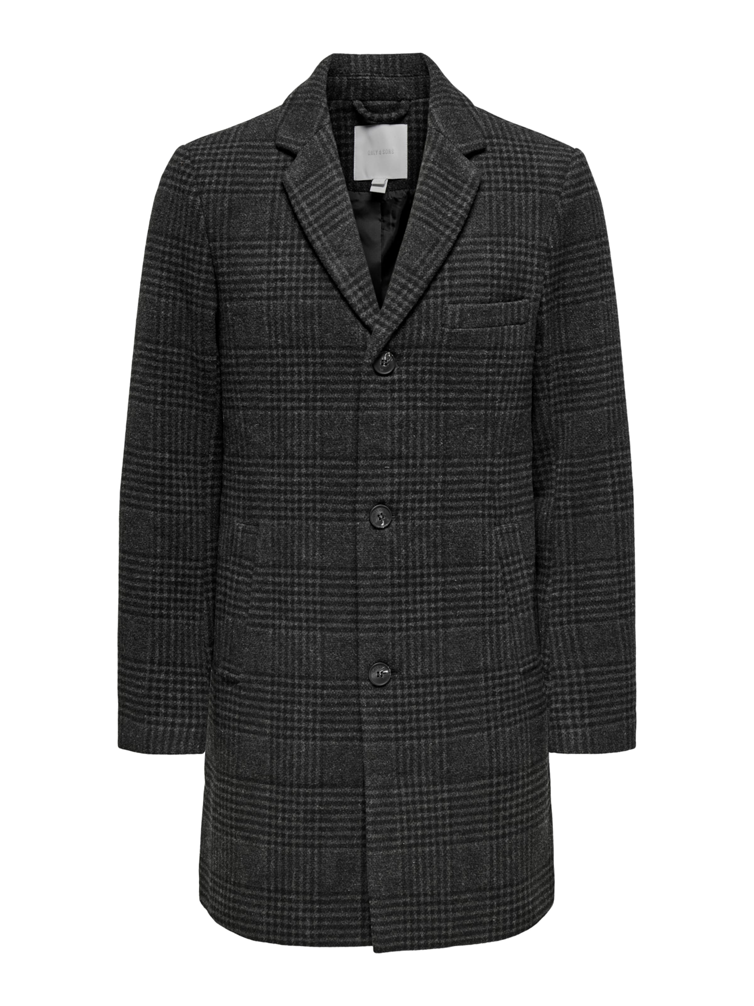 Only &amp; Sons Between-Seasons Coat &#x27;ONSJAYLON&#x27; in Grey: front