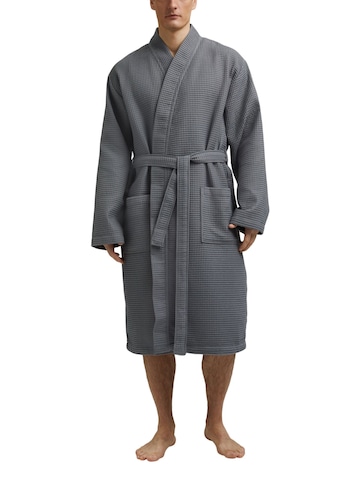 ESPRIT Short Bathrobe in Grey