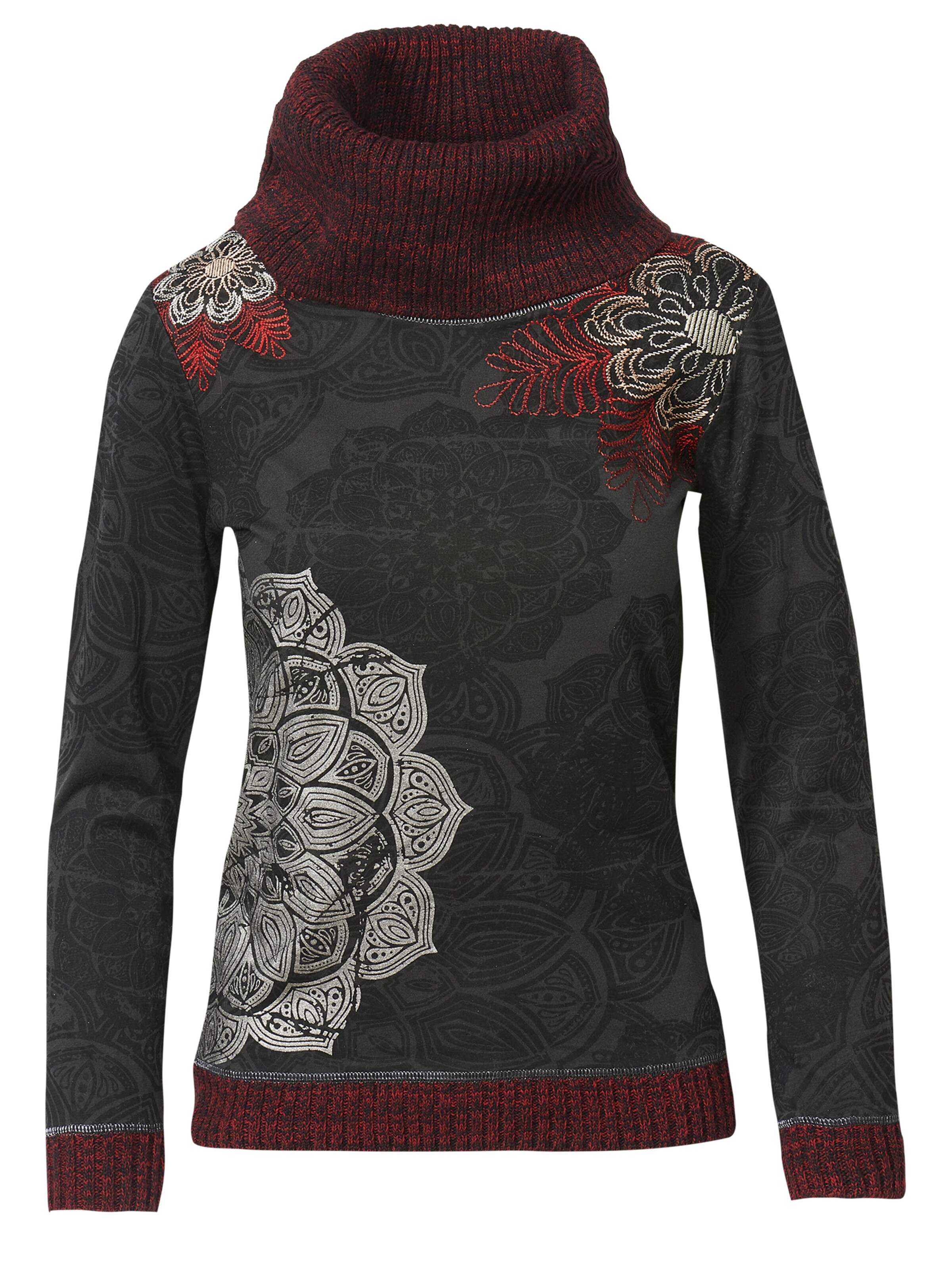 KOROSHI Sveter - Čierna: predná strana