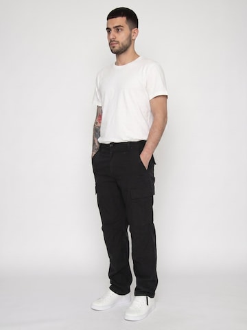 Only & Sons Baggy Cargohose 'Onsray Life 0020'‌‌‌‌‌‌ in Schwarz