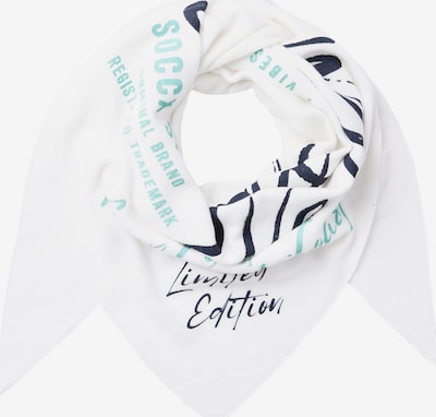 Soccx Tuch in nachtblau / hellblau / weiß, Produktansicht