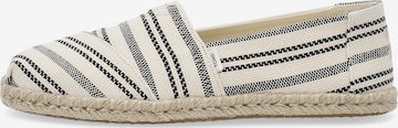 TOMS Espadrilles 'ALPARGATA ROPE' in Weiß: predná strana