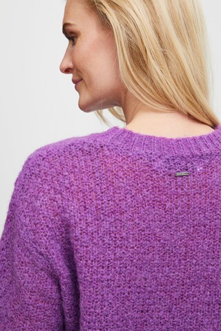 PULZ Jeans Sweater 'ziris' in Purple