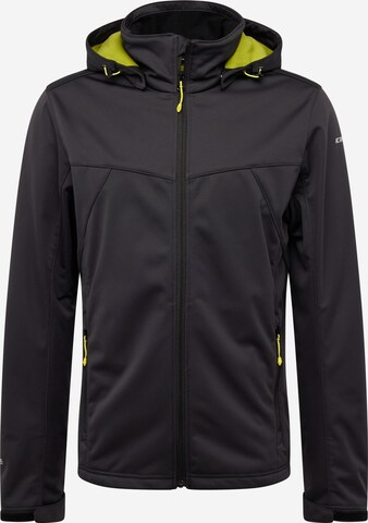 ICEPEAK Outdoorjacke 'BIGGS' in Schwarz: predná strana