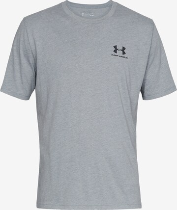 UNDER ARMOUR - Camisa funcionais em cinzento: frente