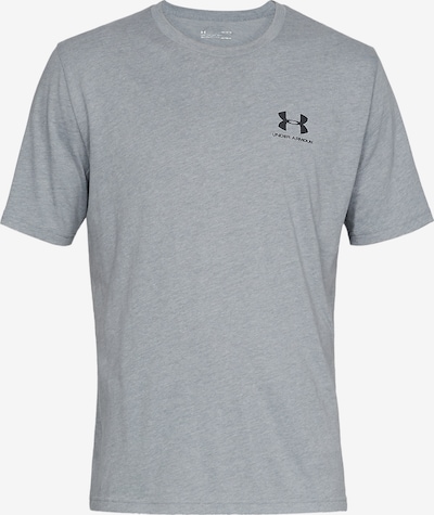 UNDER ARMOUR Toiminnallinen paita värissä meleerattu harmaa / musta, Tuotenäkymä