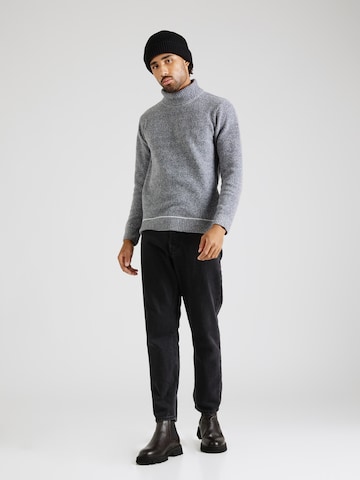 INDICODE JEANS Pullover 'Gainson' in Grau
