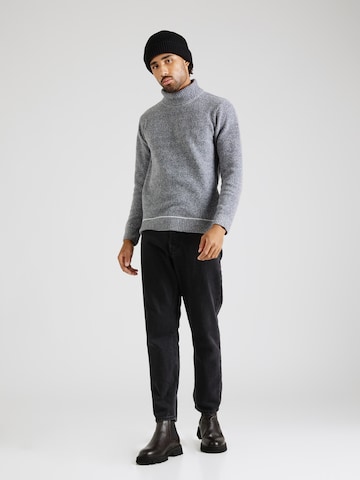 INDICODE JEANS Pullover 'Gainson' i grå