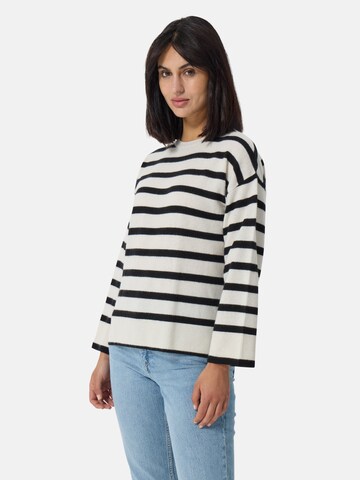 Pull-over CASH-MERE.CH en blanc : devant