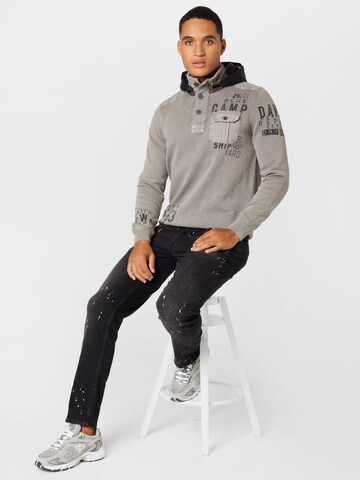 CAMP DAVID Sweater 'Shipyard' in Grey