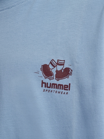T-Shirt Hummel en bleu