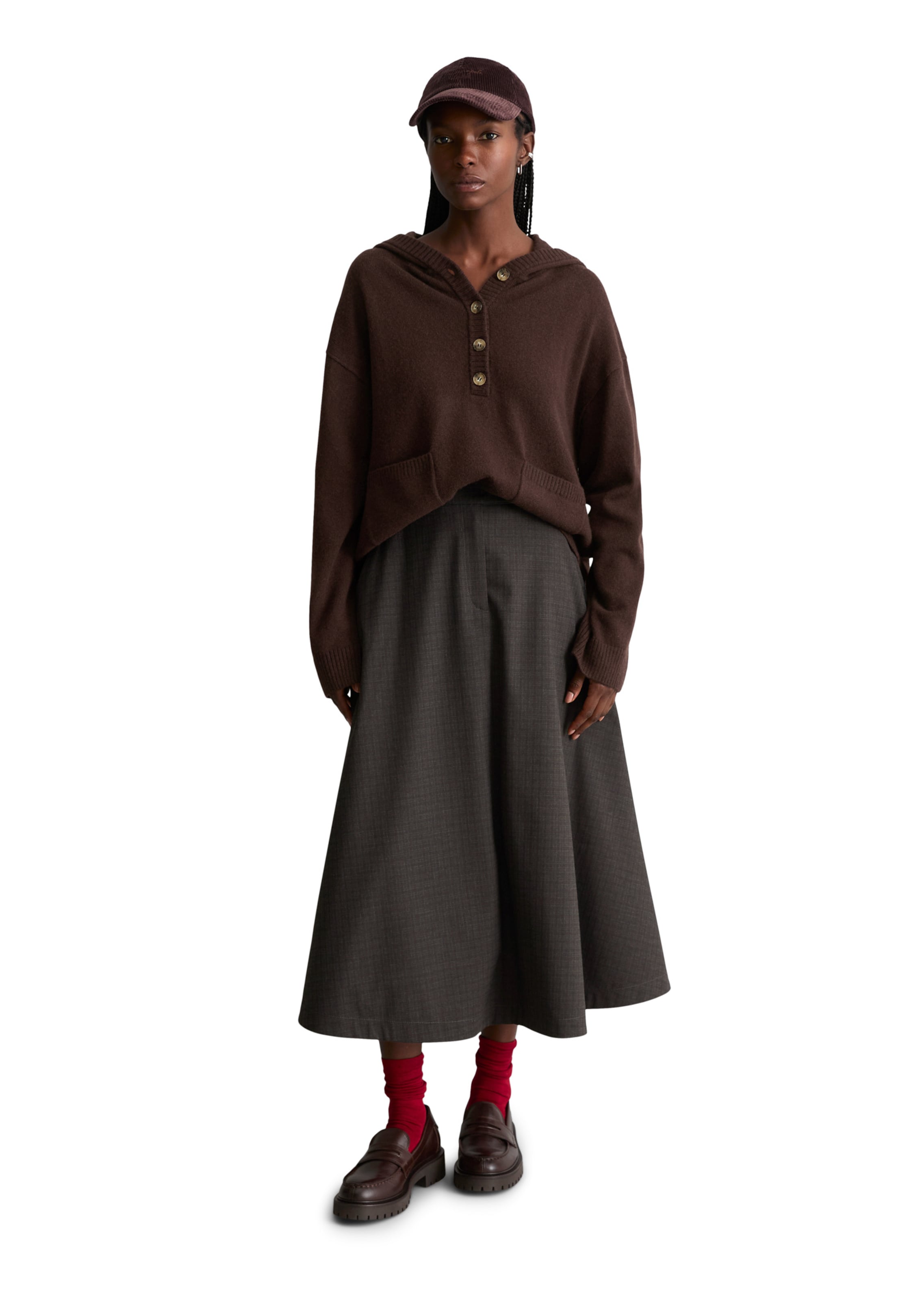 Jupe Marc O'Polo DENIM en gris