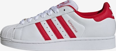 ADIDAS ORIGINALS Sneaker 'SUPERSTAR II' in rot / weiß, Produktansicht