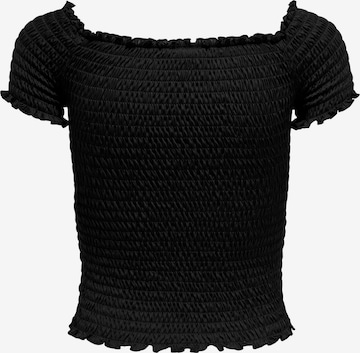 JDY Shirt 'BOA ANN' in Black
