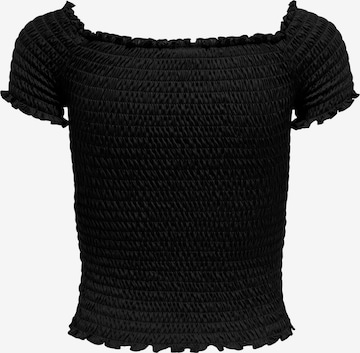 JDY T-Shirt 'BOA ANN' in Schwarz