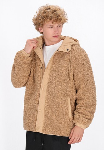 MO Between-season jacket in Beige: front
