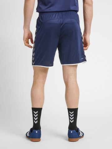 Hummel Regular Sportshorts 'Poly' in Blau