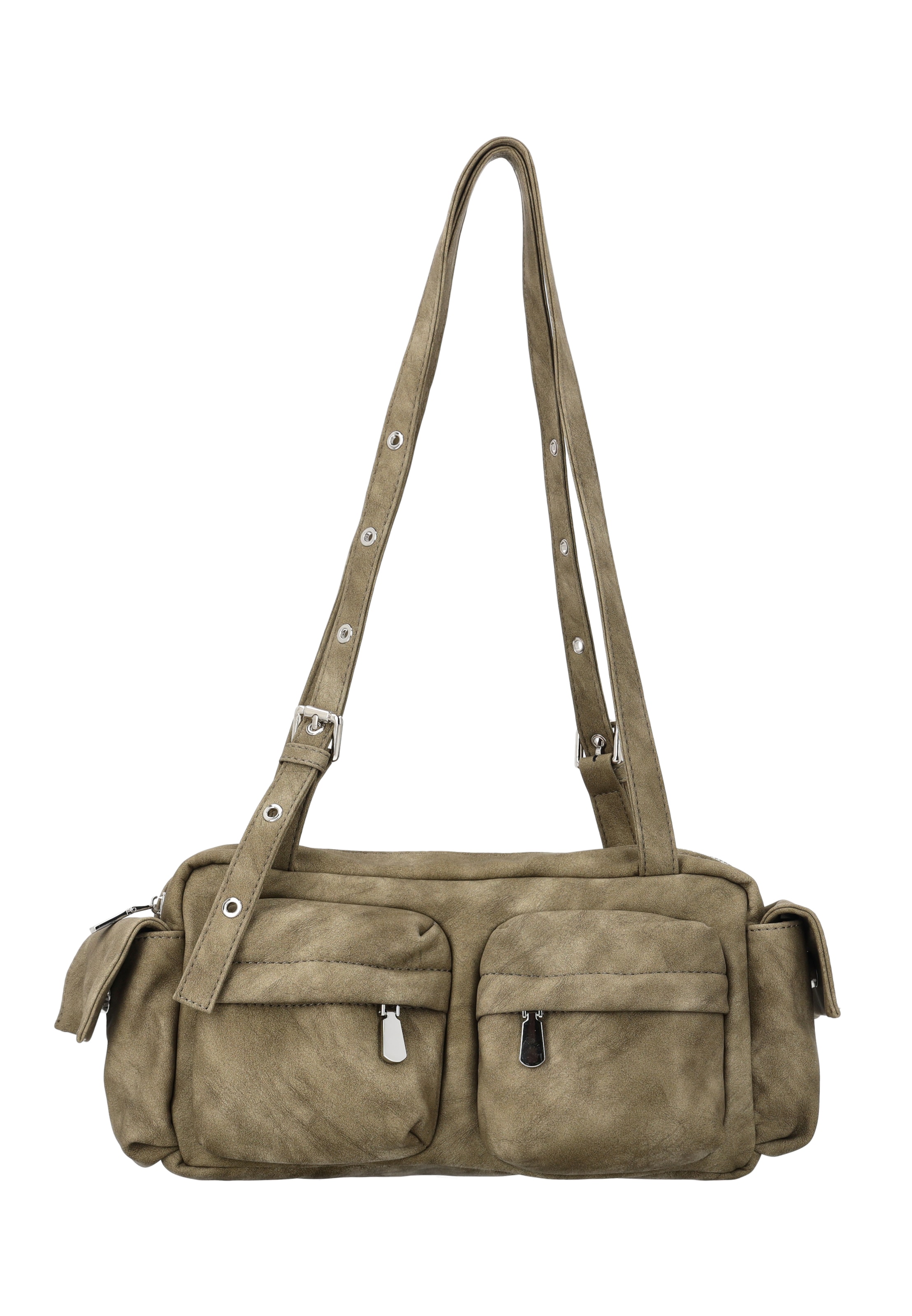 myMo ROCKS - Bolso de hombro en verde: frente