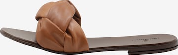 DreiMaster Klassik Mules in Beige: front