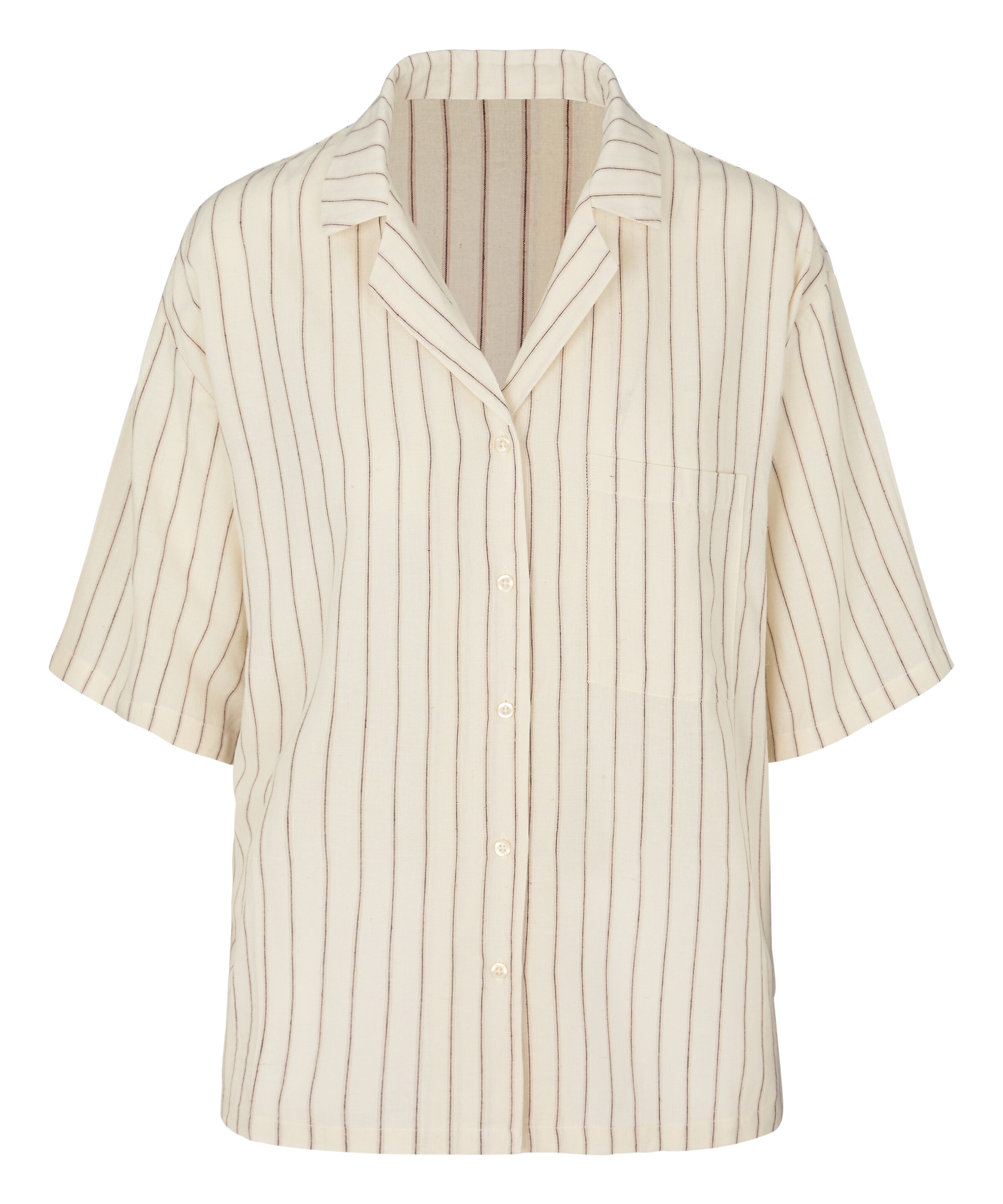 Chemise de nuit Hunkemöller en beige : devant