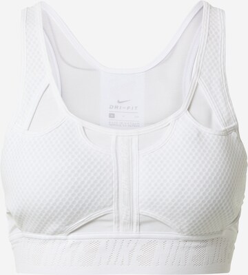 NIKE - Soutien de desporto 'UltraBreathe' em branco: frente