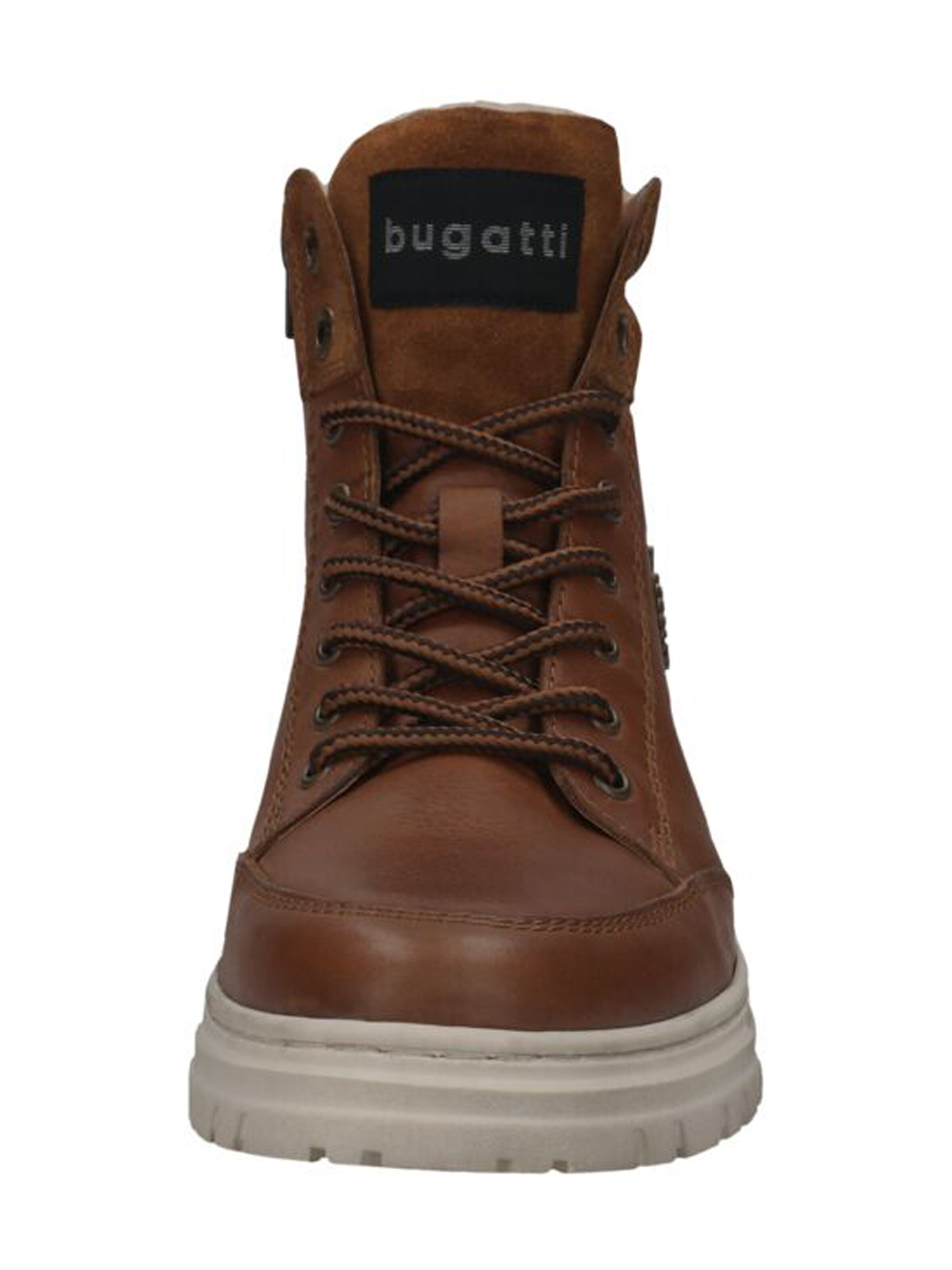 Bottines à lacets bugatti en marron