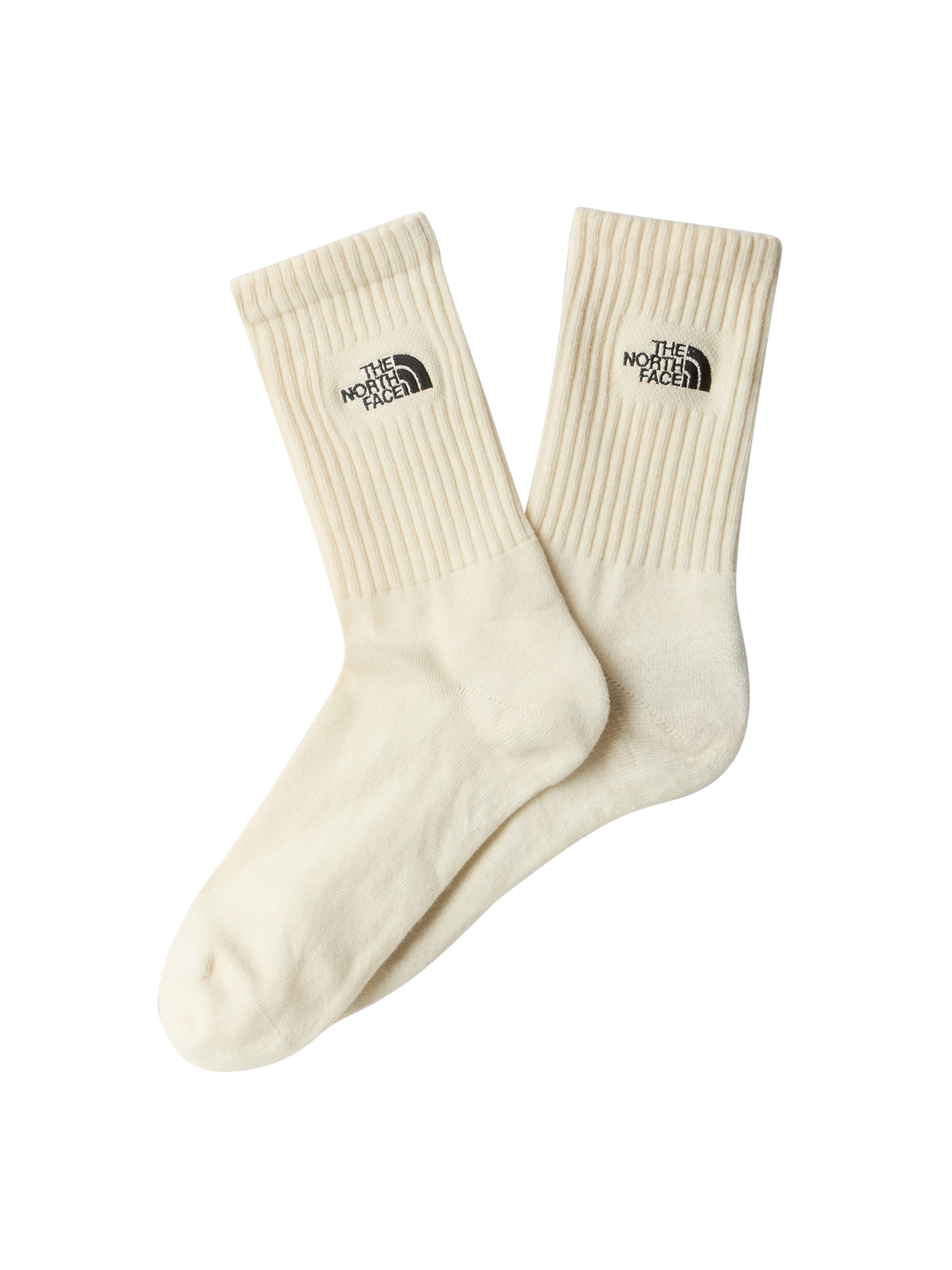 balts THE NORTH FACE Zeķes 'Everyday': no priekšpuses