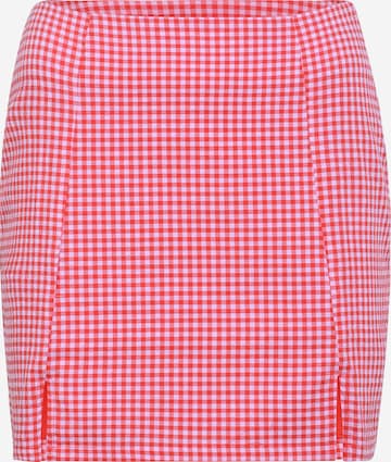 Nasty Gal Petite Spódnica w kolorze czerwony: przód