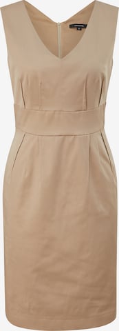 COMMA Dress in Beige: front