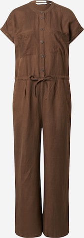 TOM TAILOR Jumpsuit in Brown: front