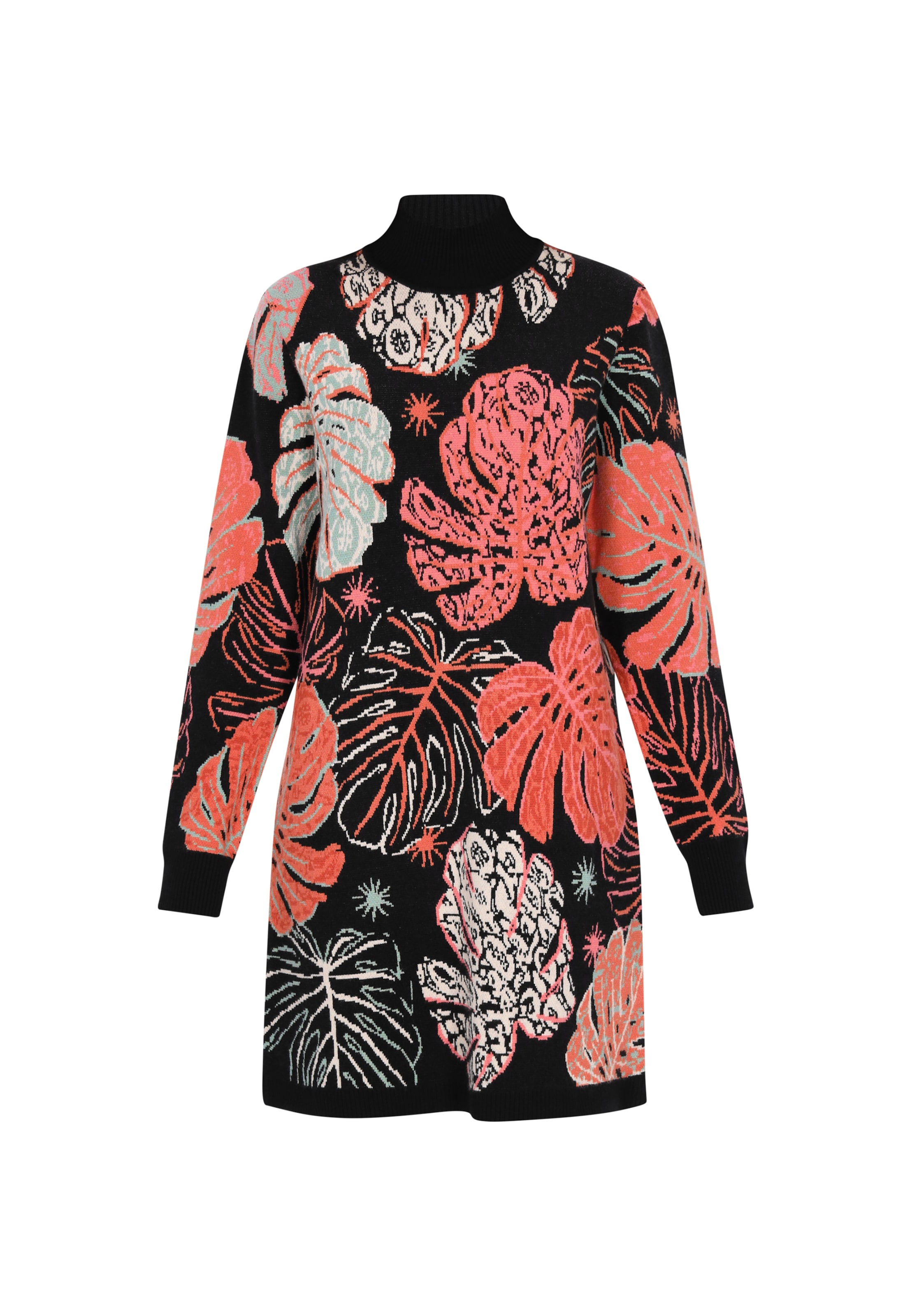 juoda IZIA Megzta suknelė: priekis