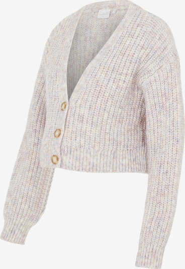 MAMALICIOUS Cardigan 'Sabine' en beige / mélange de couleurs, Vue avec produit