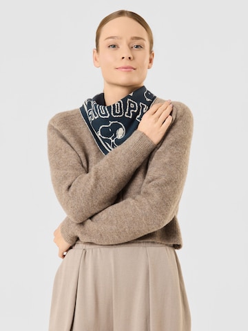Foulard CODELLO en bleu : devant