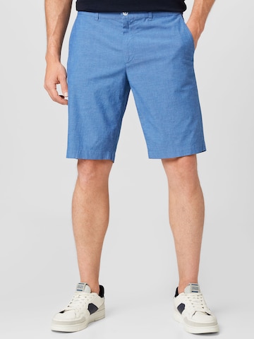 BRAX Regular Chino Pants in Blue: front