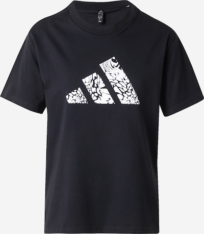 ADIDAS SPORTSWEAR Tehnička sportska majica u crna / bijela, Pregled proizvoda