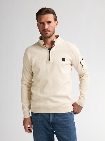 Petrol Industries Πουλόβερ 'Aspen' σε μπεζ: μπροστά