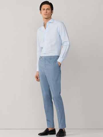Coupe slim Pantalon chino 'Kenssinton' Hackett London en bleu