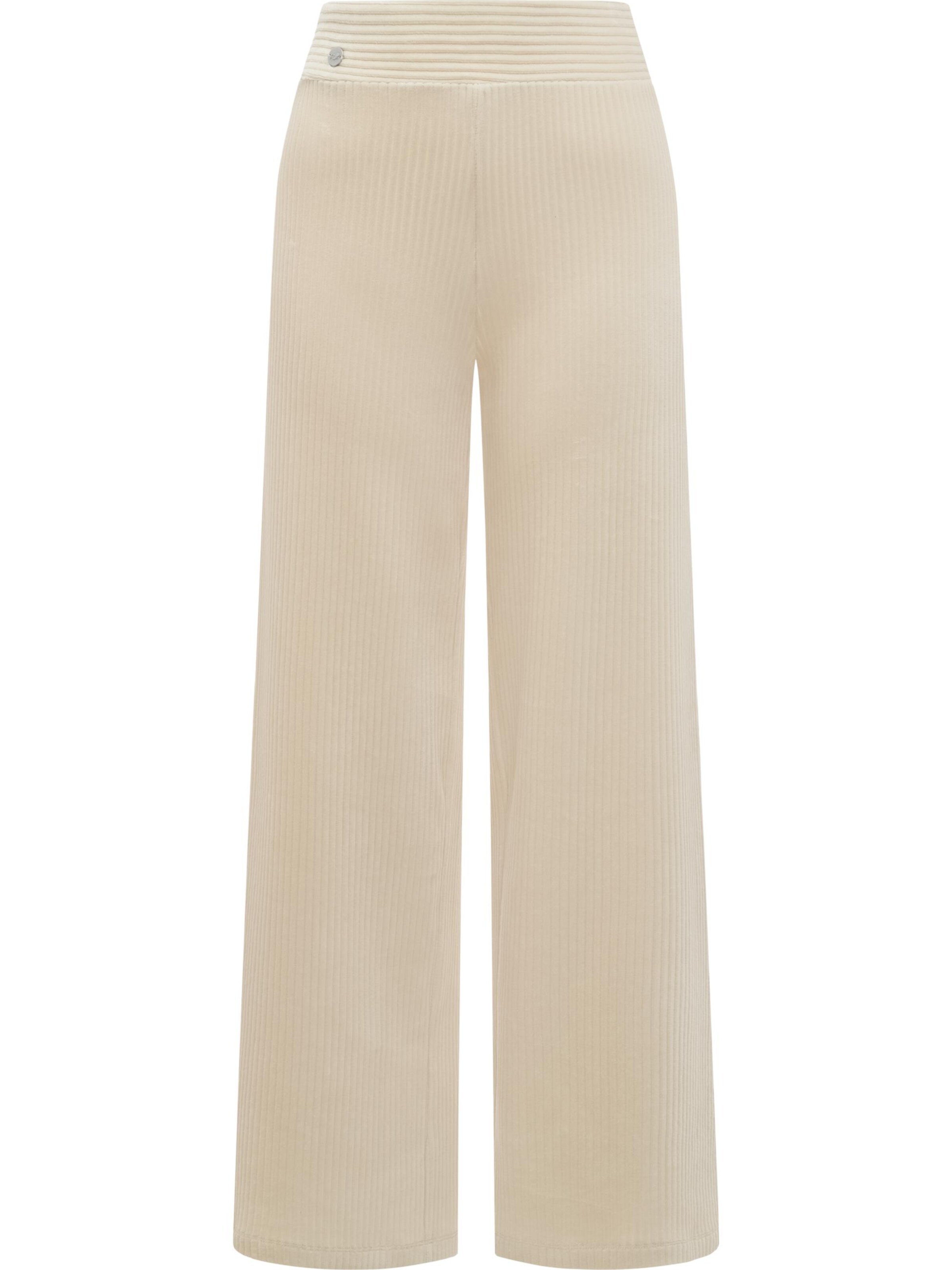 Loosefit Pantalon ' Aretah Cordy ' Ragwear en beige : devant